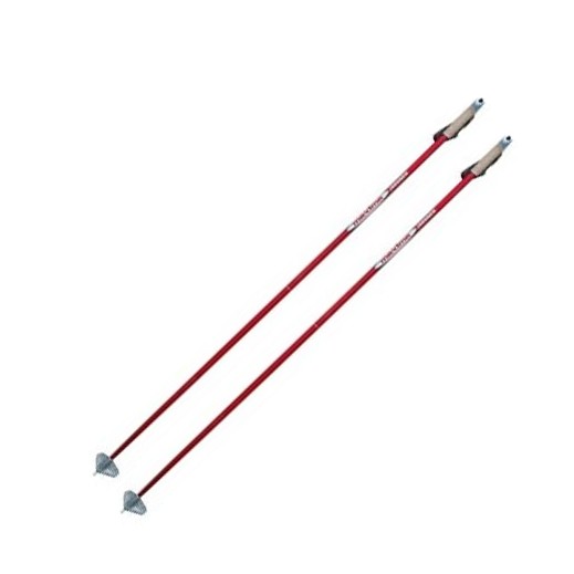 Палки лыжные Jarvinen Maxima 125-130см, алюминиевые с пробковой ручкой