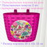 Корзина велосипед-самокат-беговел "MESS" (P06)  