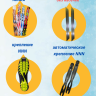 Лыжный комплект NNN Rossignol  X Tour (синий) 180см