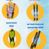 Комплект лыжный NNN Rossignol  X Tour (синий) 180см