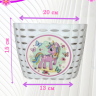 Корзина велосипед-самокат-беговел "Pony" (P06) 
