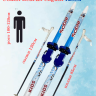 Лыжный комплект Combi Bear&Pinguin step 110 см