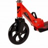 Самокат для детей NOVATRACK POLIS сталь+пластик, складной,  колеса PU 160*160мм, красный