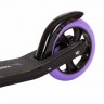 Самокат для детей NOVATRACK POLIS сталь+пластик, складной,  колеса PU 160*160мм, фиолетовый