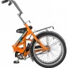 Велосипед NOVATRACK 20" складной, TG20, оранжевый, тормоз нож, двойной обод, багажник	