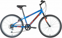 Велосипед MIKADO 24" SPARK JR синий, сталь, размер 12"
