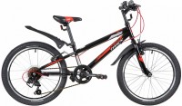 Велосипед Novatrack RACER 20" (черный,6 ск.)
