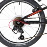 Велосипед Novatrack RACER 20" (черный,6 ск.)