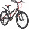 Велосипед Novatrack RACER 20" (черный,6 ск.)