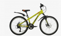 Велосипед FOXX 27.5" ATLANTIC D зеленый, алюминий, размер 18"
