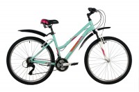 Велосипед FOXX BIANKA 26" зеленый, алюминий, размер 15"