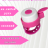 Звонок на силиконовом ремешке (white/pink)  