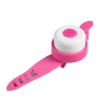 Звонок на силиконовом ремешке (white/pink)  