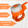 Звонок на силиконовом ремешке (white/orange)   