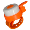 Звонок на силиконовом ремешке (white/orange)   