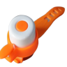 Звонок на силиконовом ремешке (white/orange)   