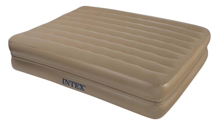 Кровать надувная Intex Queen Size 2-в-1,152см х 203см х 46см,(66754)