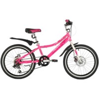 Велосипед Novatrack ALICE D 20",розовый