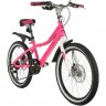Велосипед Novatrack ALICE D 20",розовый
