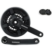 Система шатунов велосипедна SHIMANO FC-TY701, 170мм, 48/38/28T, под квадрат